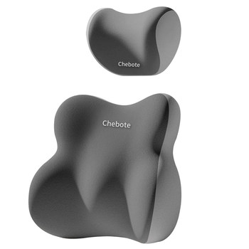 Car headrest and waist support artifact