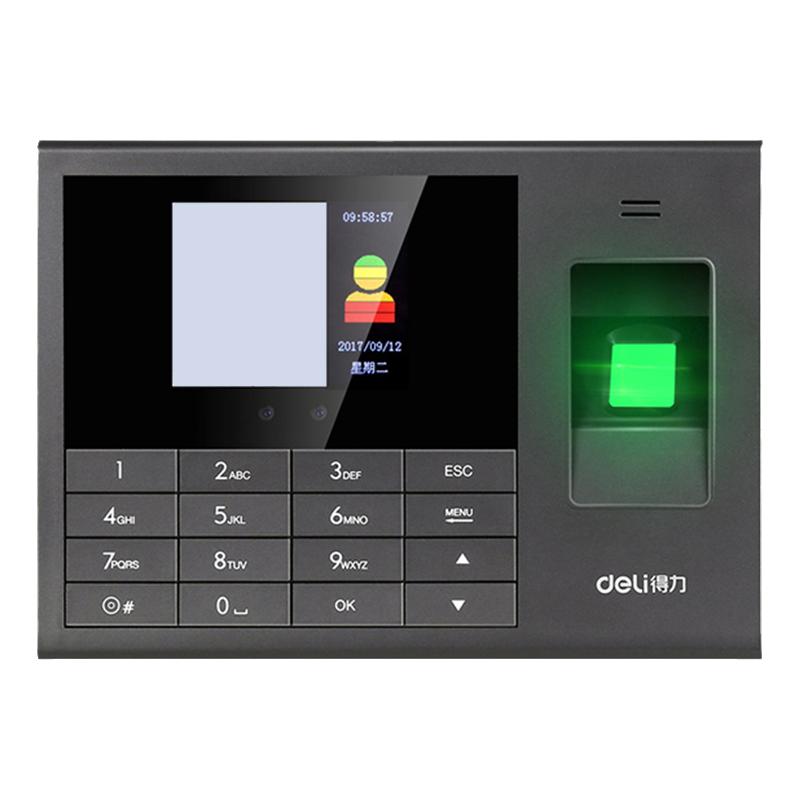Fingerprint and face recognition all-in-one punch card machine