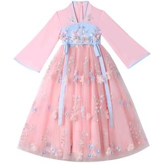 Girls' new summer Hanfu dress