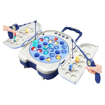 Fishing toys children 1 3 years old and half Yizhi early teaching baby magnetic suit electric boy and girl birthday present