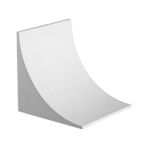 Vaulted door plaster beam-to-finished arch styliform semi-arched doorhole Balcony Revamp Arc-shaped Pass Entrance Arch