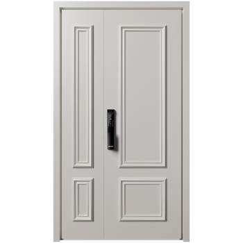 Odile french high-end light luxury cream style anti-theft door smart lock integrated home class a entry door entry door