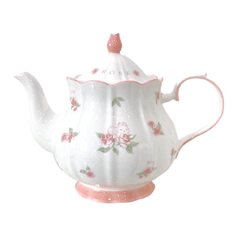 French Ceramic Teapot Retro Afternoon Tea Set