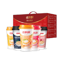 Xiangpiaopiao classic milk tea wake-up gift box 80g*15 cups breakfast afternoon tea 5 flavors