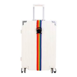 行李箱十字捆绑带打包带旅行箱拉杆箱托运一字防爆海关密码锁绑带