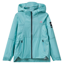 FILA KIDS FILA childrens clothing big childrens jacket 2024 summer new childrens sports woven hooded top