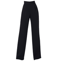 2024 Latin Dance Pants Womens New Dance Dance Pants Practice Pants Slim Ballroom Dance Modern Dance Pants Autumn and Winter