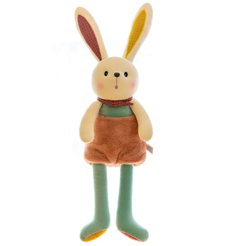 Pullable ears rabbit doll ນອນໝອນ plush toy ສະດວກສະບາຍ doll ອົບອຸ່ນແດດຫມີ doll ເດັກຜູ້ຊາຍແລະເດັກຍິງ