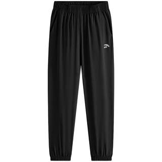 安踏儿童装男童加绒裤子一体绒秋冬款2025冬季新款卫裤长裤运动裤