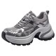 ເກີບ Camel ແມ່ຍິງ 2026 Summer ໃຫມ່ Retro Dad Shoes ແມ່ຍິງ sole ຫນາ sole ເກີບບາດເຈັບແລະ versatile ເກີບກິລາກາງແຈ້ງ
