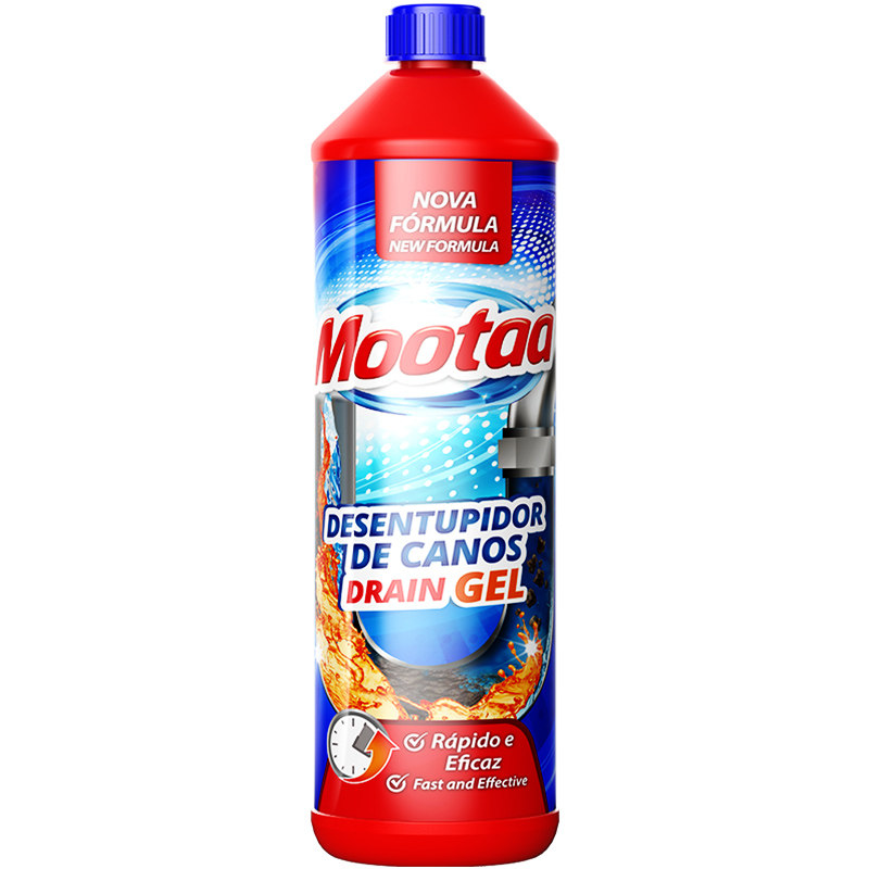 mootaa管道疏通剂厨房油污下水道头发堵塞强力溶解小飞虫除臭剂