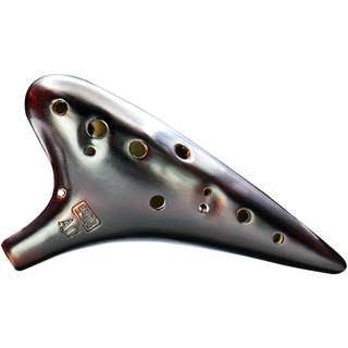 专业推荐 陶笛12孔 初学入门演奏学生乐器中音C调十二孔ac陶埙