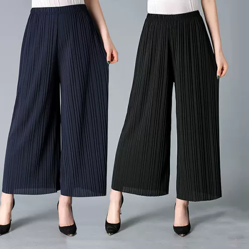 Летние штаны для матери, для среднего возраста, оверсайз, 40-50 лет, высокая талия, большой размер