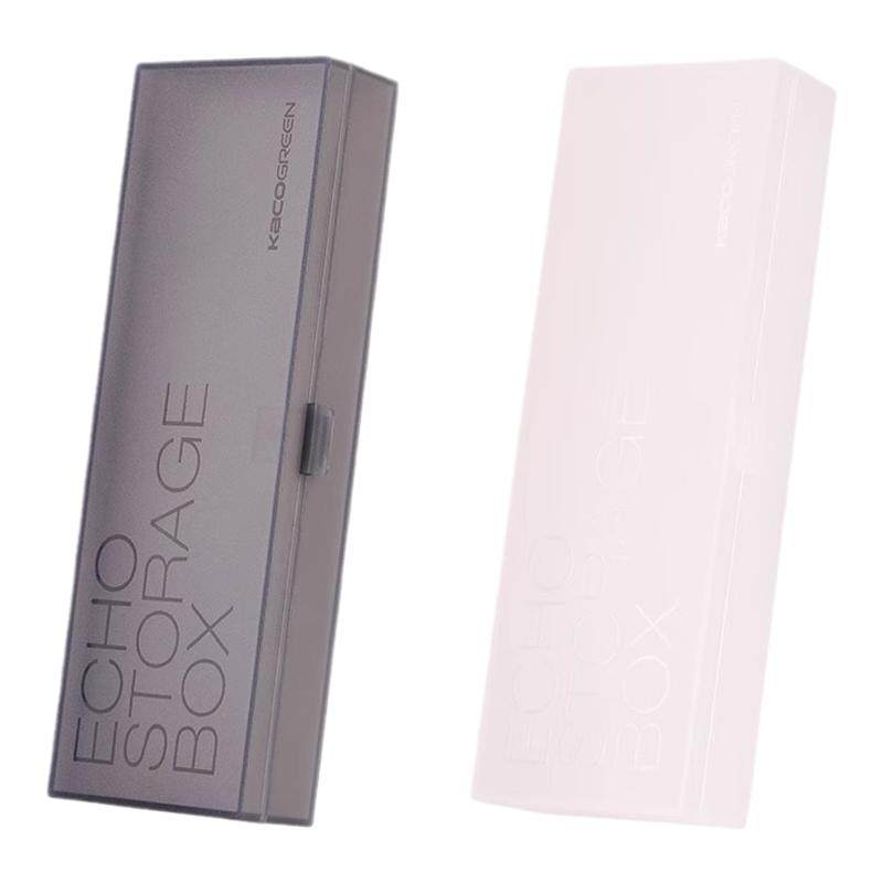 KACO Student Simple Wind Transparent Frosted Stationery Pen Box
