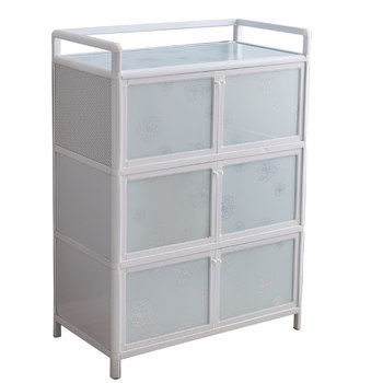 Aluminum alloy multifunctional economical home storage cabinet