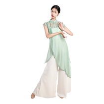 Allure Dance Queen Classical Dance Costume Female Elegant New Chinese Dance Costume Ancient Style Cheongsam Practice Costume Chinese Dance Performance Costume