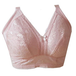 No wire rims, large breasts, small, comfortable, full cup, adjustable breast support, fat mm bra, ultra-thin