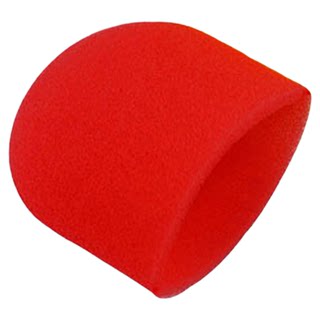 KTV一次性海绵话筒套麦克风咪罩麦罩防尘罩无纺布防喷话筒保护套