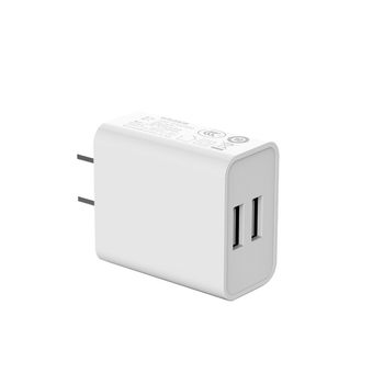 ຫົວສາກ Universal 5v2a USB plug universal single head porous 10w dual port 5W fast charging cable adapter Apple Huawei Xiaomi Redmi power adapter Android mobile charger set