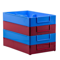 Optical shop workshop processing turnover box sunglasses myopia glasses optometry single tray can be stacked in multiple colors for easy differentiation
