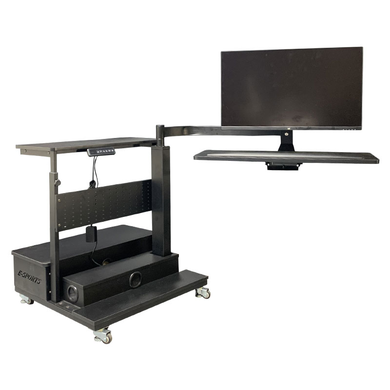 E-Sports Suspension Lift Desk Mobile Reclining to Play Games