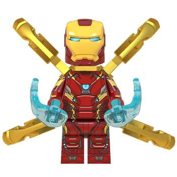 Iron man thanos superhero building brick figure