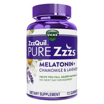 Vicks melatonin gummy ນອນແຄບຊູນ