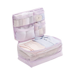 Travel Storage Bag, Suitcase, Clothing Organizer, Portable Travel Compression Bag for Underwear and Personal Belongings