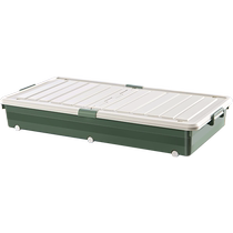Star Superior Bed Bottom Containing Box Flat with wheel Dormitory Storage Finishing Box Drawer bed Lower containing case Clothing Quilt