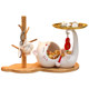Creative lucky cat entrance key storage ornament