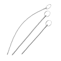 SM боеголовка бусина палочка для конского глаза металлическая пробка для уретры из нержавеющей стали гибкая вставка пениса палочка для мужского удовольствия оргазма