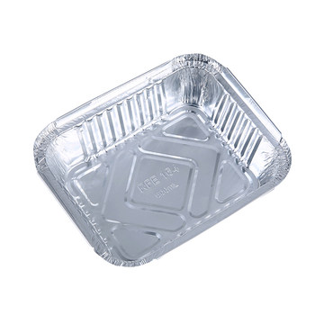 Grilled fish and oysters takeaway crayfish aluminum foil lunch box