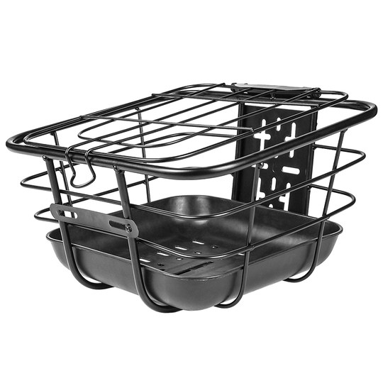 The thickened steel wire of the electric vehicle basket is strong and durable