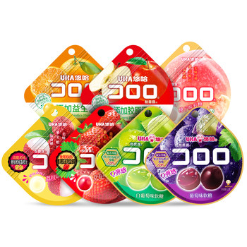 Yoha coolulu real fruit gummies qq taste candy
