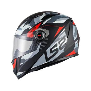 Ls2 full helmet motorcycle men and women 3c certification four seasons 358