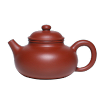 Gold inlaid jade Yixing Dahongpao Rongzhenzhen purple clay teapot pure handmade full set famous family kung fu teapot