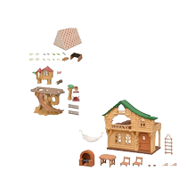 (Self-operated) Sylvanian Family Adventure Series Adventure Tree Cabin Girls Play House Toy Birthday Gift