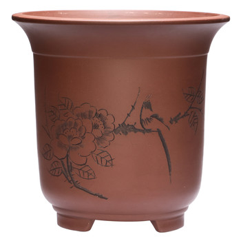 No. 1 on the list of tall flowerpots planted with raw purple sand trees