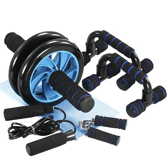 5 piece beginners weight loss belly fitness equipment set