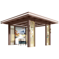 Boitlyn Outdoor Yangguang Room Villa Courtyard Balcony Tea Room Garden Terrace Glass House Aluminum Alloy Pavilion Custom
