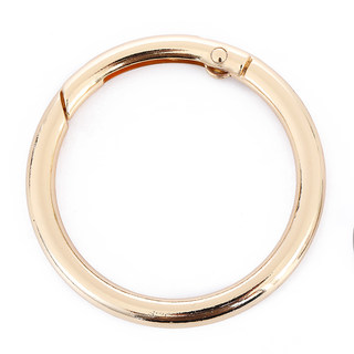 包包圆环配件金属扣肩带斜跨扣环弹簧圈开口环钥匙扣手机挂环钩扣