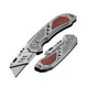 Delixi stainless steel utility knife heavy duty tungsten steel