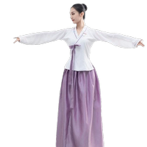 Korean dance costumes for womens art exam performance costumes Korean dance costumes for ethnic minority adults to practice