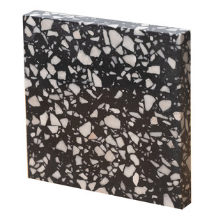 Terrazzo stone samples can be sent for floor and interior wall panels