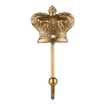 French retro hook brass deer head coat hook entrance porch creative European style light luxury high-end coat key hook