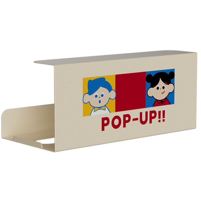 Kitchen paper rack red and blue UP tissue washing towel box