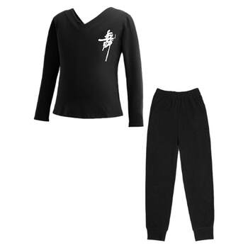 Children's dance clothing split dance training suit for men