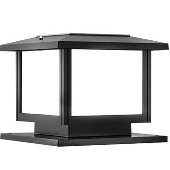 Nuanduo solar pillar lamp outdoor wall fence lamp
