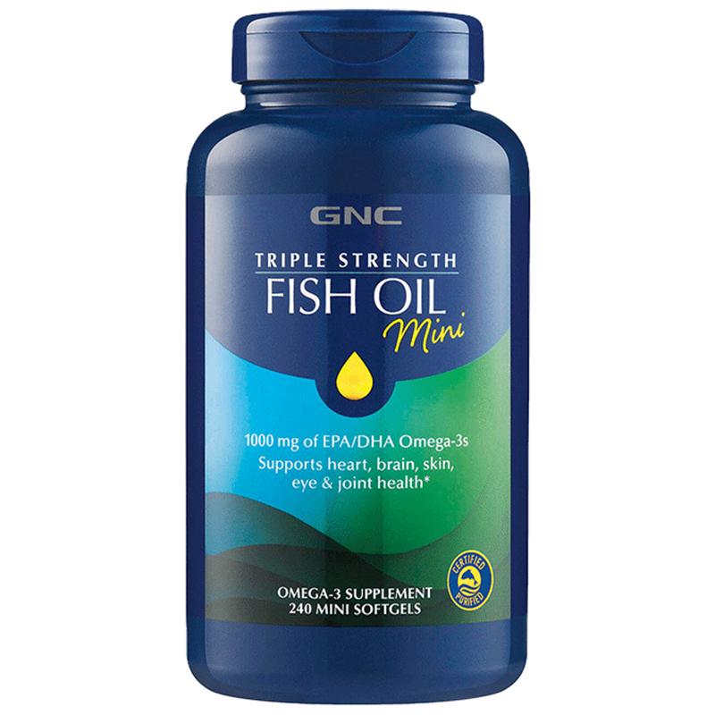 GNC high purity deep sea fish oil 240 capsules