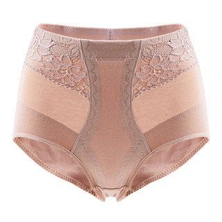 纯棉收腹内裤女强力收复提臀产后修身塑形收小肚子中腰无痕三角裤